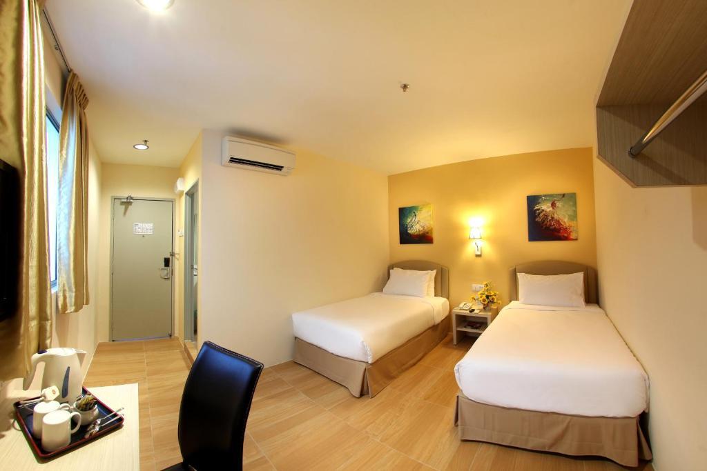 קואלה לומפור Hotel Min Cott חדר תמונה
